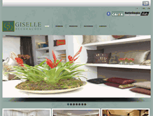 Tablet Screenshot of giselledecoracoes.com.br